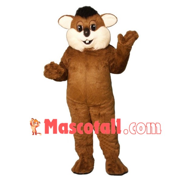 Fat Hamster Mascot Adult Costume	