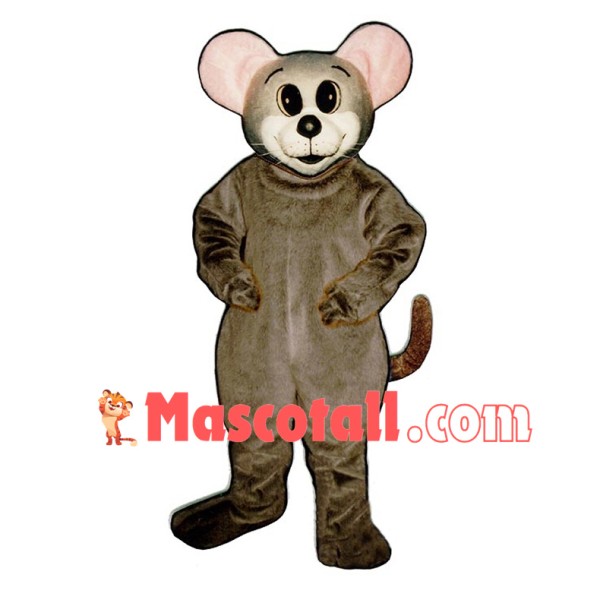 Professional Grey Mouse Mascot Adult Costume	