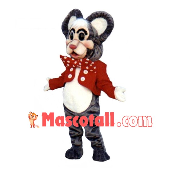 Gentleman Mouse Mascot Costume 