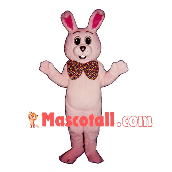 Pink Bunny Mascot Costume For Party