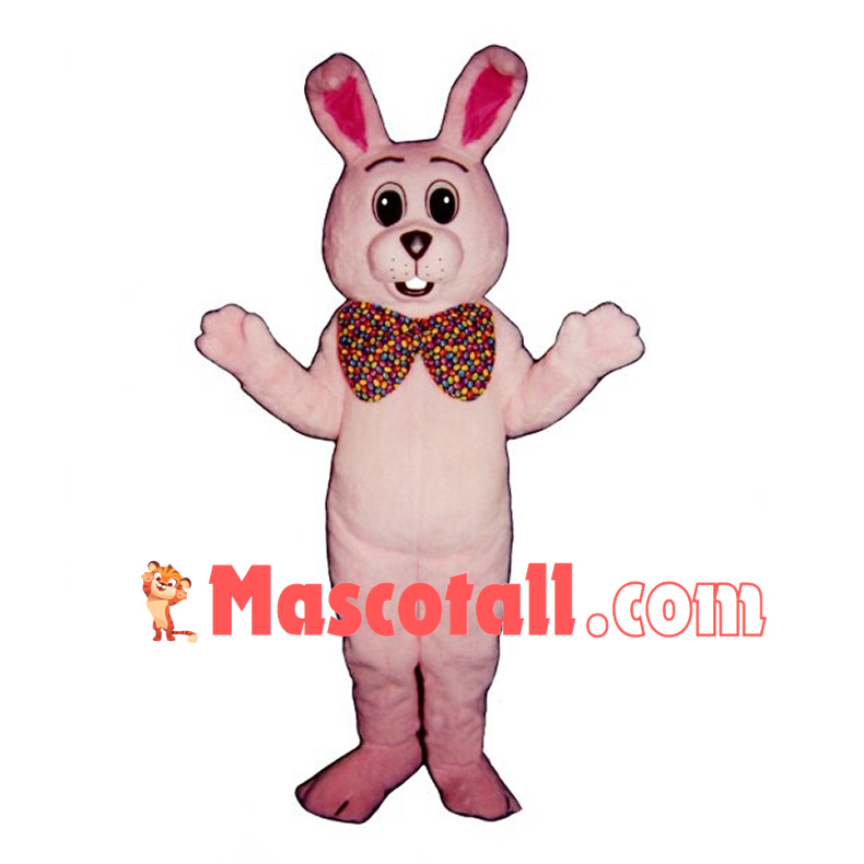 Pink Bunny Mascot Costume For Party