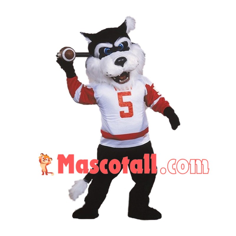 Football Bearcat Mascot Costume 