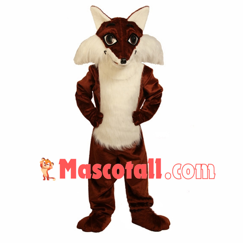 Red Fox Mascot Adult Costume 