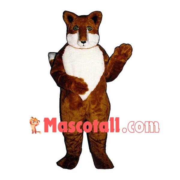 Fox Mascot Adult Costume 