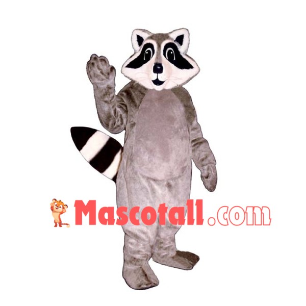 Grey Raccoon Mascot Costume 