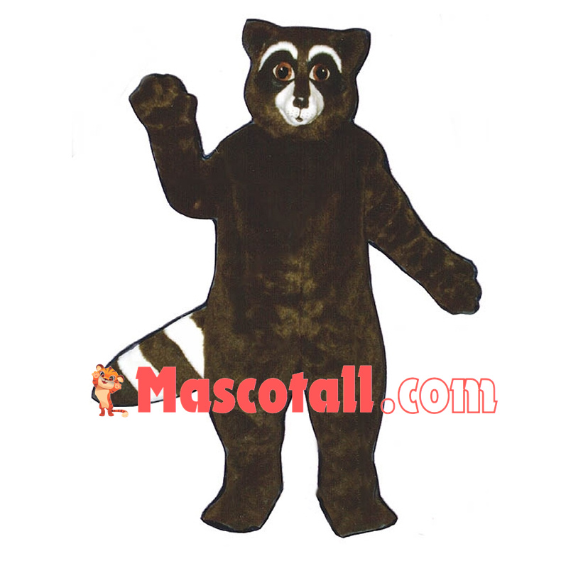 Brown Raccoon Mascot Costume For Adult 