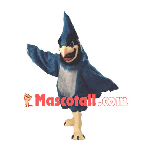 Running Blue Jay Mascot Costume 
