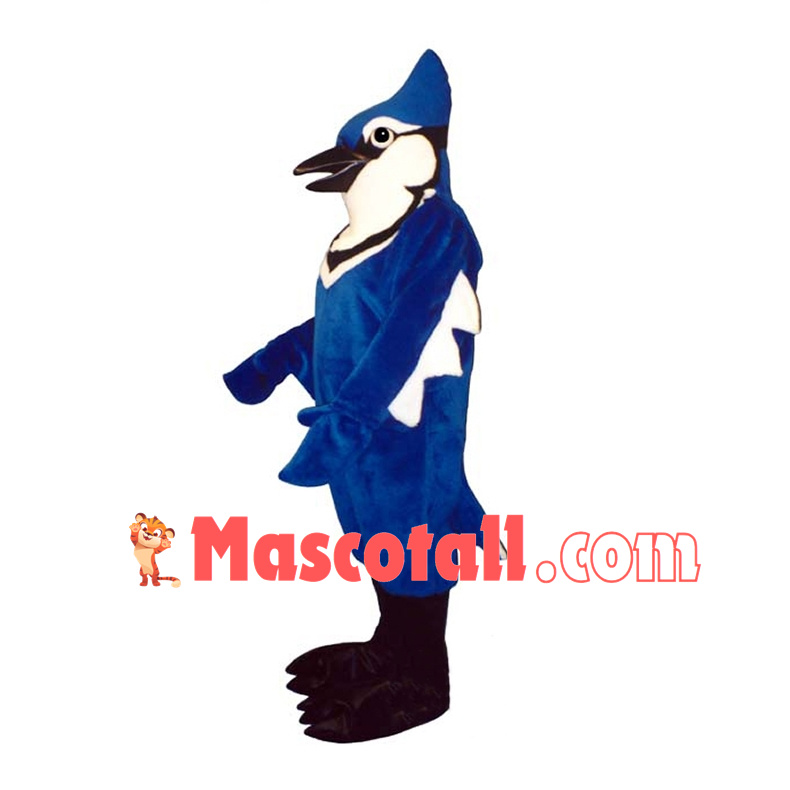 Realistic Blue Jay Mascot Costume 