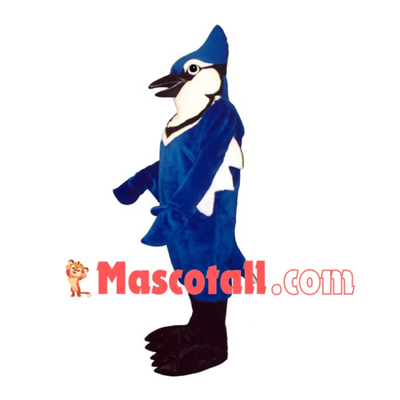 Realistic Blue Jay Mascot Costume 