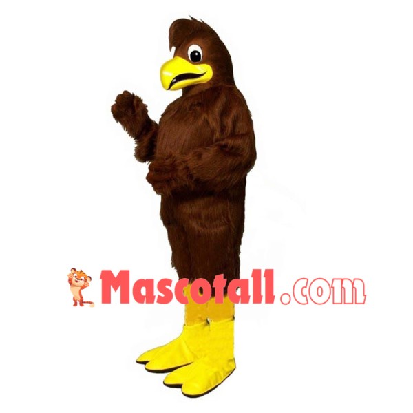 Crested Hawk Eagle Mascot Costume 