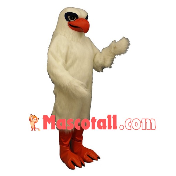 Snow-white Hawk Mascot Costume