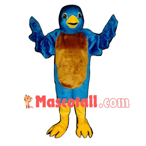 Blue Bird Mascot Adult Costume