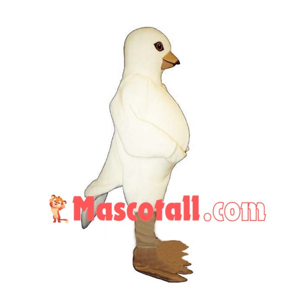 White Pigeon Mascot Costume