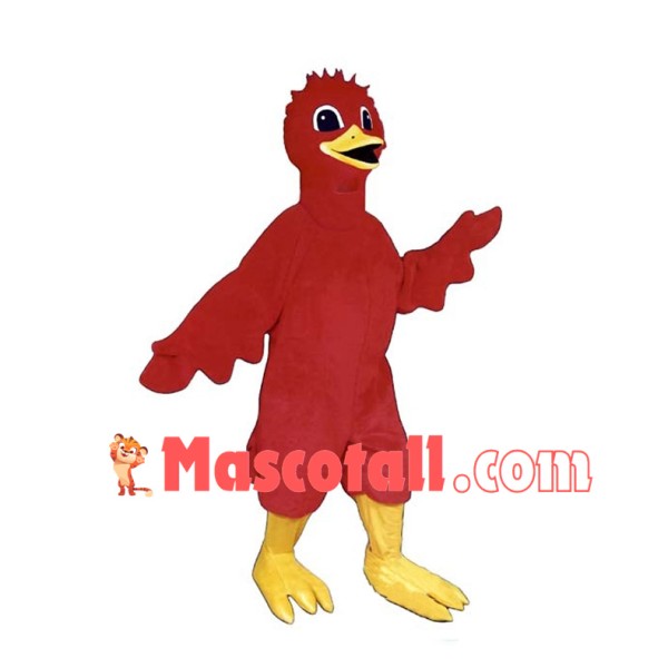 Scarlet Bird Mascot Costume
