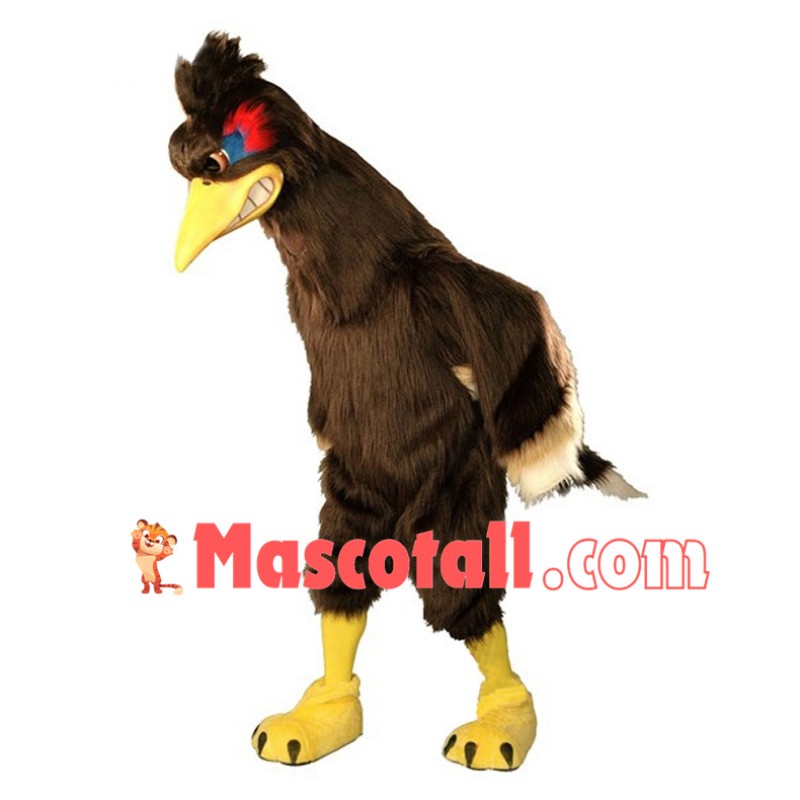 Greater Roadrunner Long Fur Mascot Costume