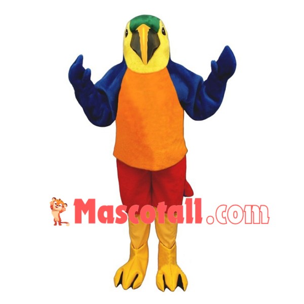 Colorful Parrot Mascot Costume