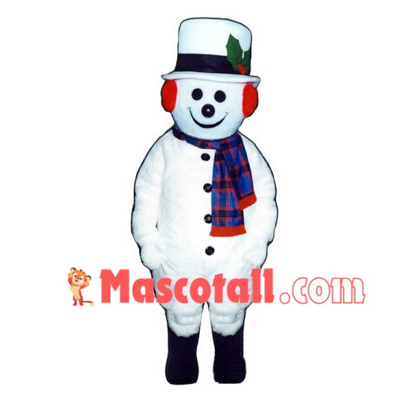 Carnival Snowman Mascot Costume