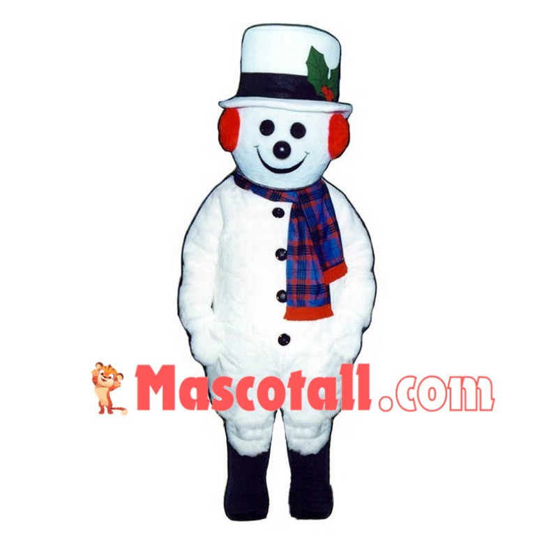 Carnival Snowman Mascot Costume