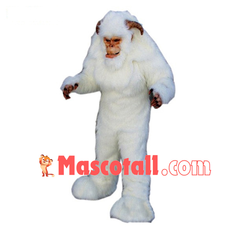 Yeti Monster Mascot Costume 