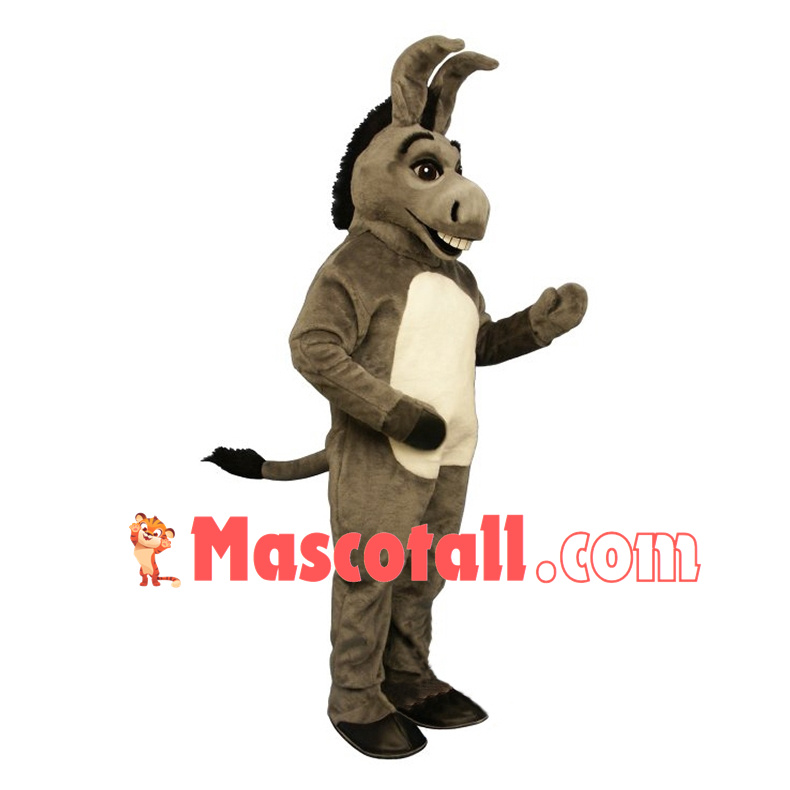 Optimistic Donkey Mascot Costume 