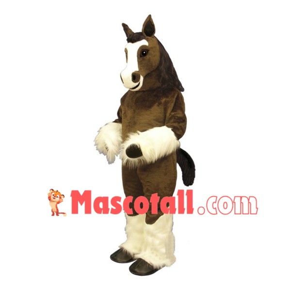 Shire Horse Mascot Costume 