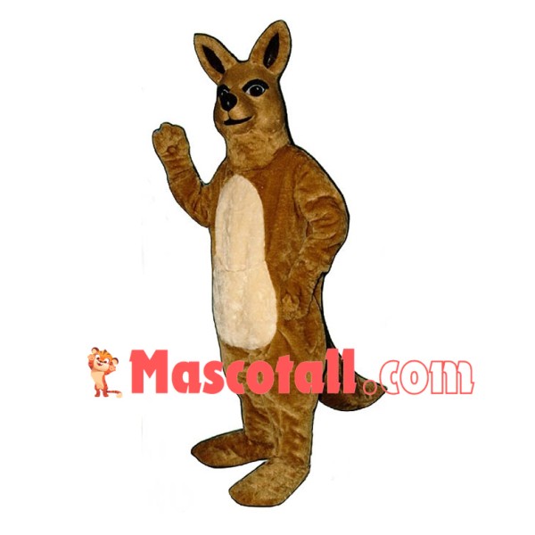 Friendly Kangaroo Mascot Costume 
