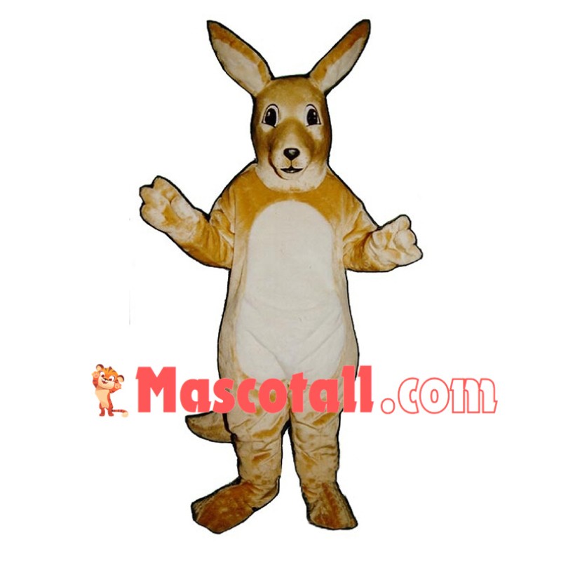 Realistic Kangaroo Mascot Costume 