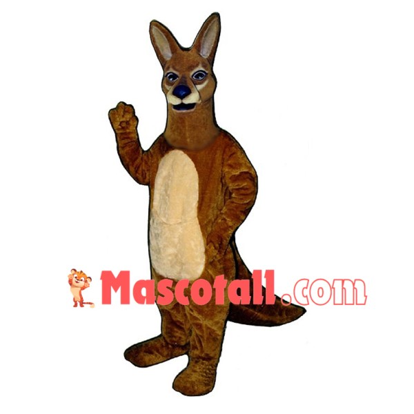 Grumpy Kangaroo Mascot Costume 