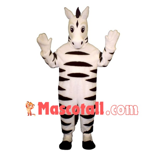 Professional Zebra Mascot Costume 