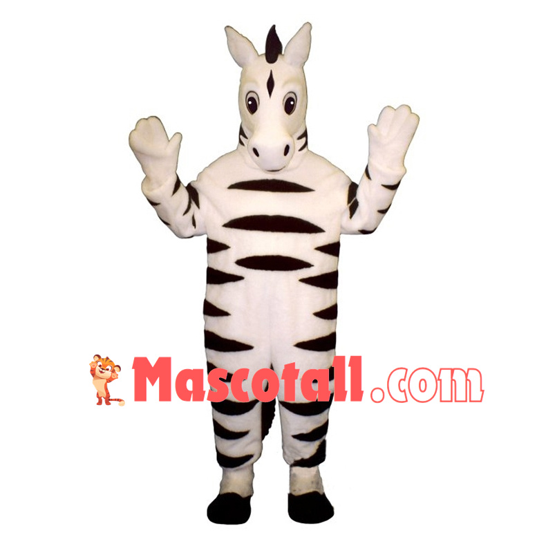 Professional Zebra Mascot Costume 