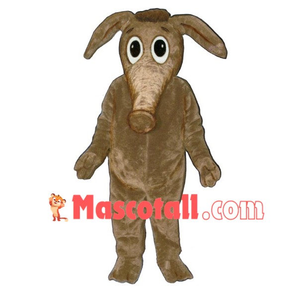 Cute Baby Aardvark Mascot Costume