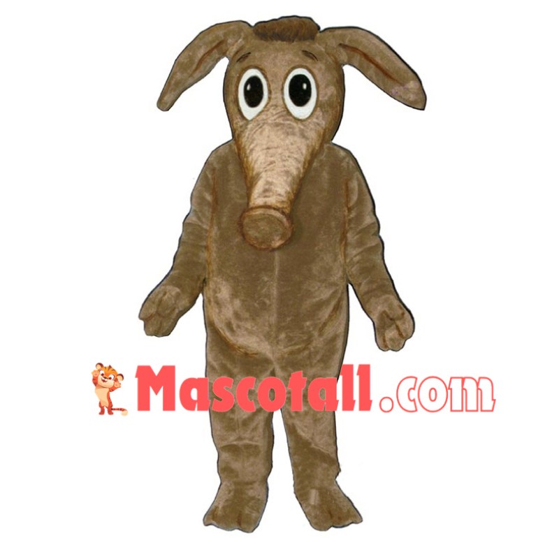 Cute Baby Aardvark Mascot Costume