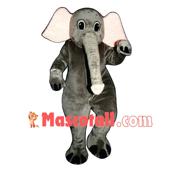 Grey Elephant Lightweight Mascot Costume
