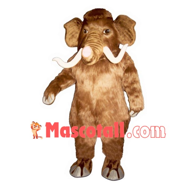 Arctic Island Woolly Mammoth Lightweight Mascot Costume