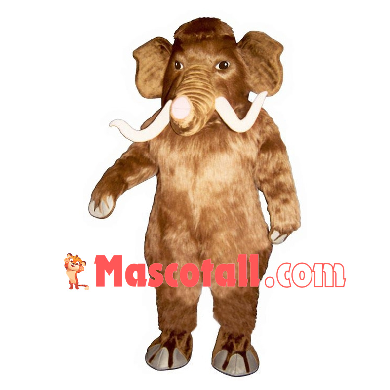 Arctic Island Woolly Mammoth Lightweight Mascot Costume