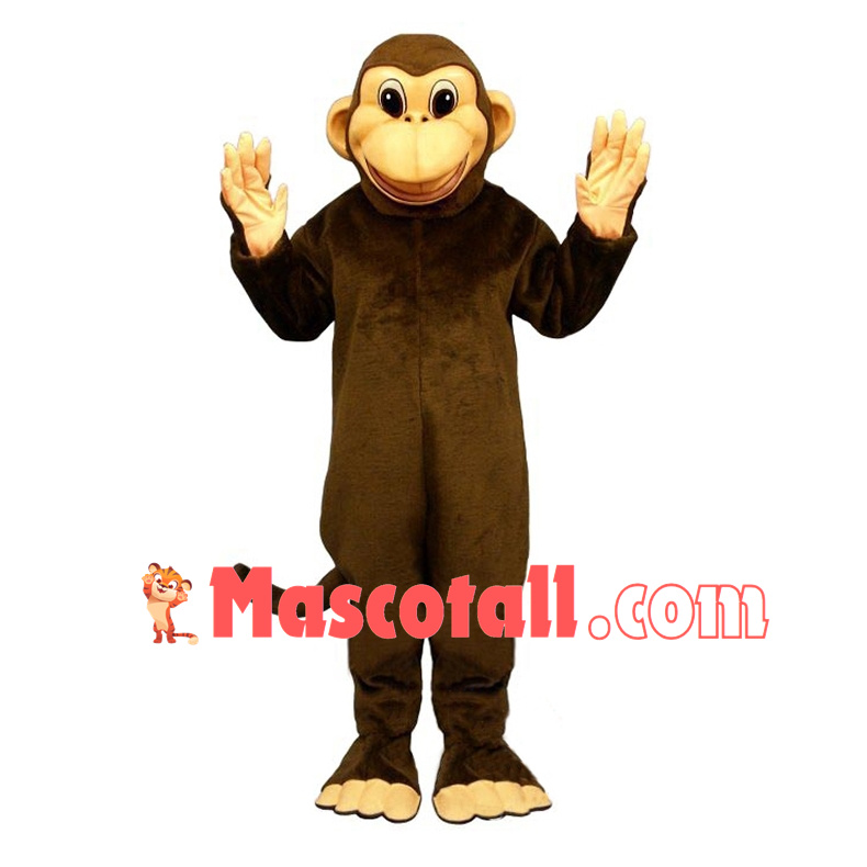 Professional Brown Monkey Mascot Costume