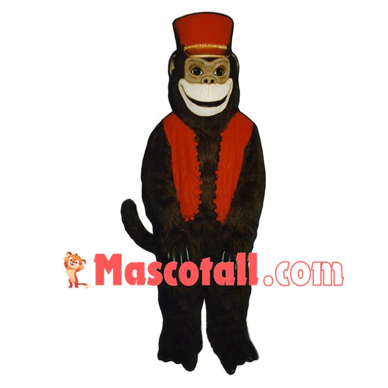 Organ Grinder Monkey Mascot Costume