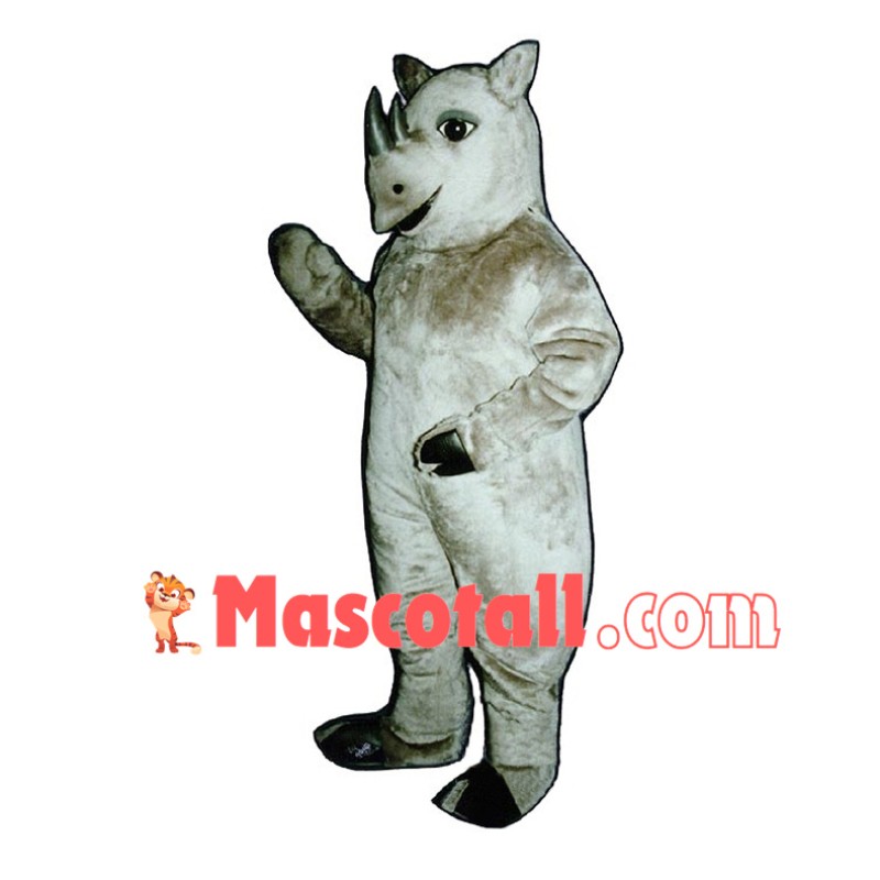 Grey Rhinoceros Lightweight Mascot Costume