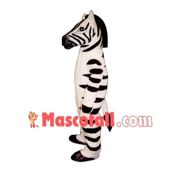 Realistic Zebra Mascot Costume