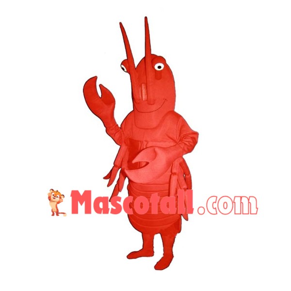 Adult Size Crawdad Mascot Costume