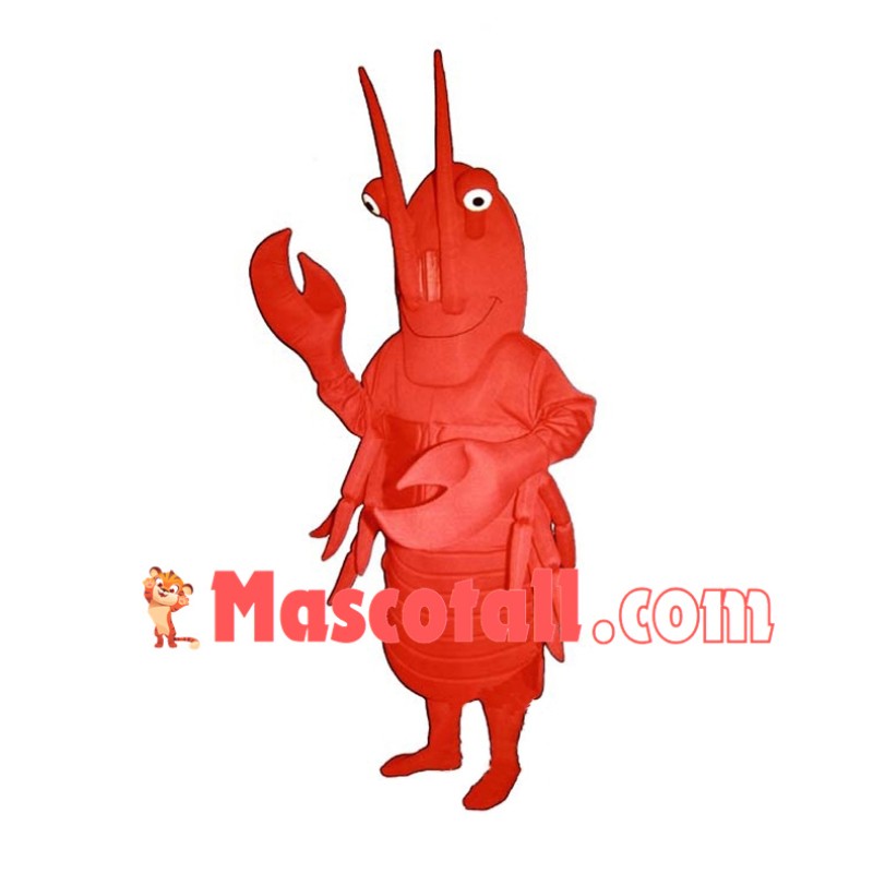 Adult Size Crawdad Mascot Costume