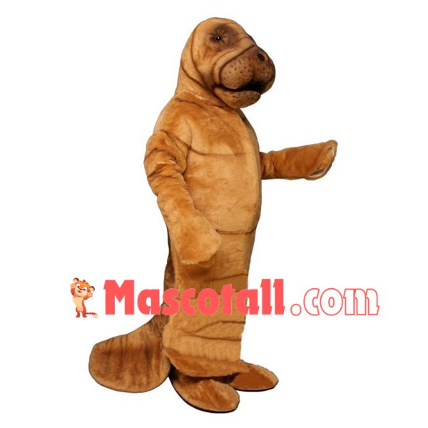Professional Realistic Manatee Mascot Costume