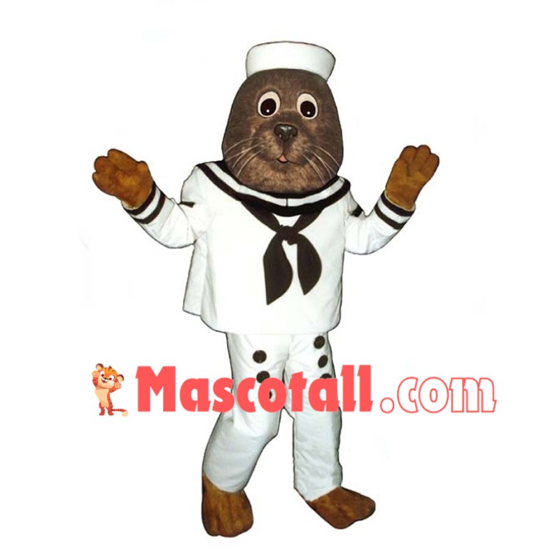 Sailor Otter Mascot Costume