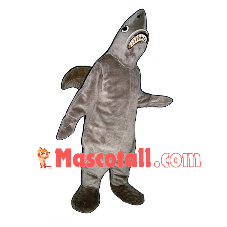 Fine Teeth Shark Mascot Costume