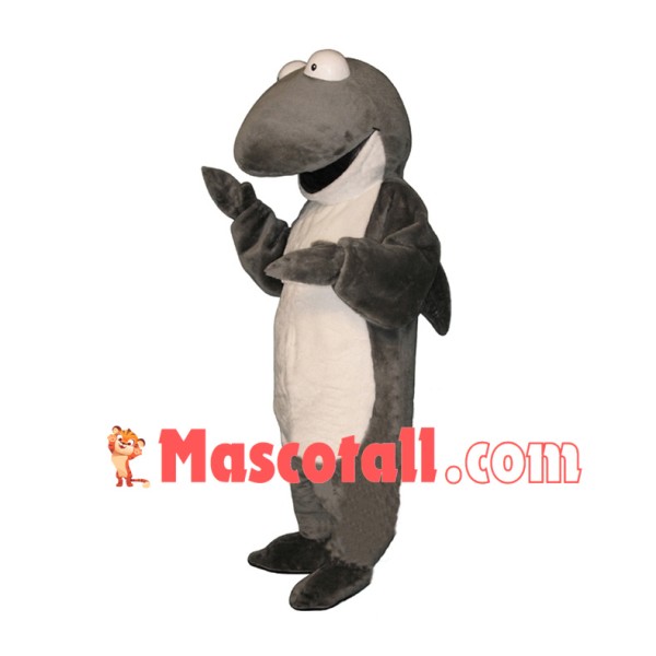 Funny Cartoon Shark Mascot Costume
