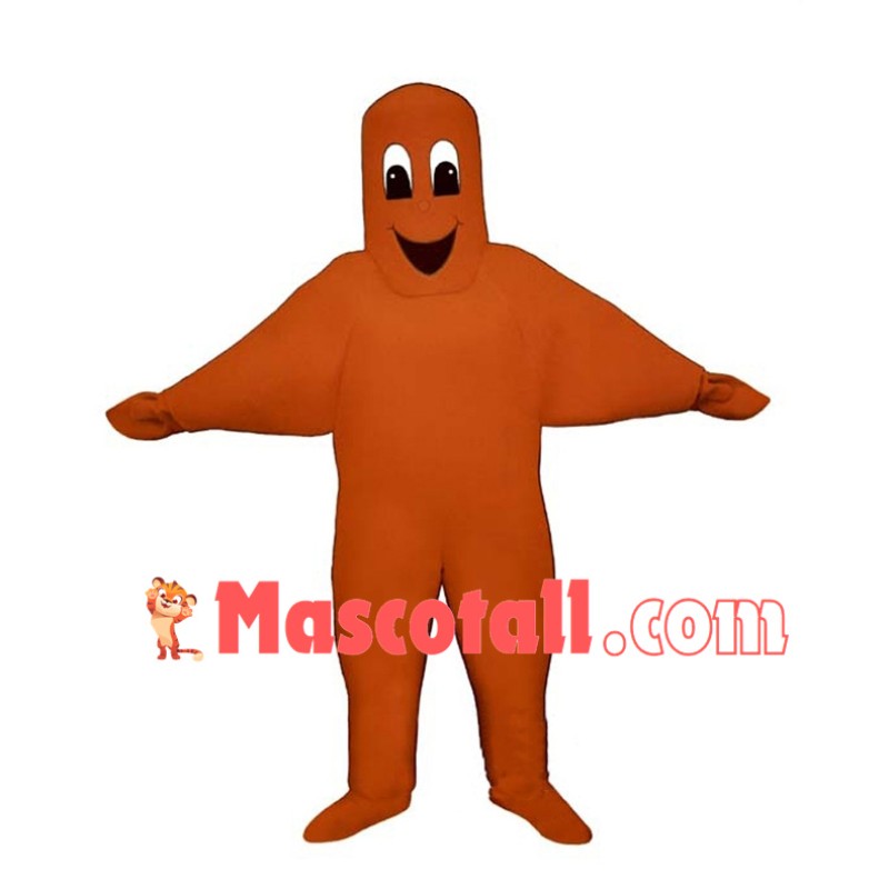 Adult Cartoon Starfish Mascot Costume Fancy Dress 