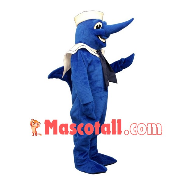 Sailor Swordfish Mascot Costume Fancy Dress 
