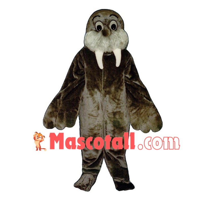 Adult Grey Walrus Mascot Costume 