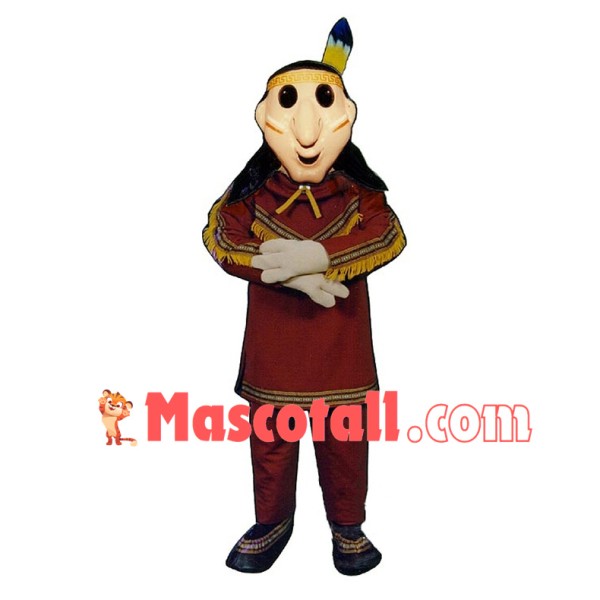 Native American Brave Mascot Costume 