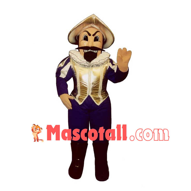 Spanish Conquistador Mascot Costume	